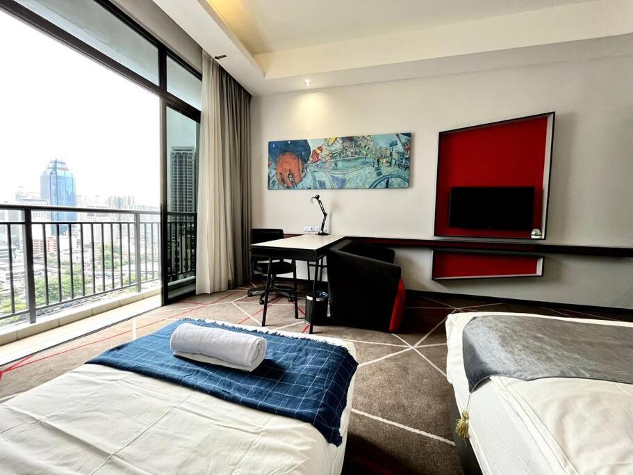 Apartamento #16 M101 Dang Wangi Klcc View Pool By Livin Kuala Lumpur Exterior foto