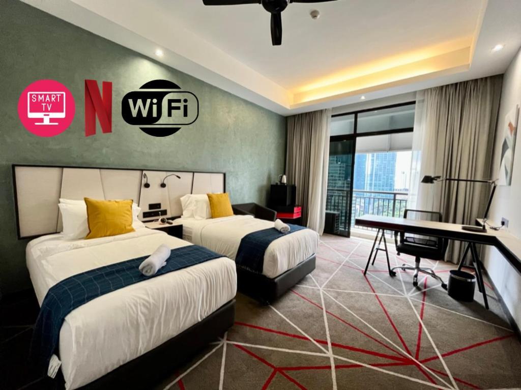 Apartamento #16 M101 Dang Wangi Klcc View Pool By Livin Kuala Lumpur Exterior foto